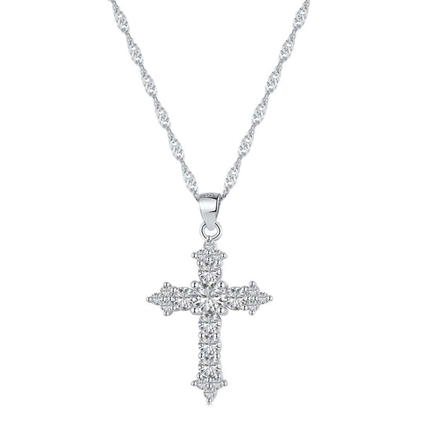 ˇFashion StreetˇDelicate Cross Shape Necklace